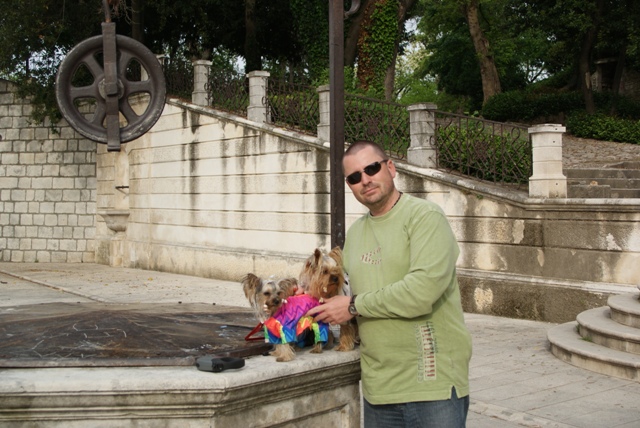 Bright Eyed Hiro Fred - yorkshire terrier |  We looked at the old town of Zadar.