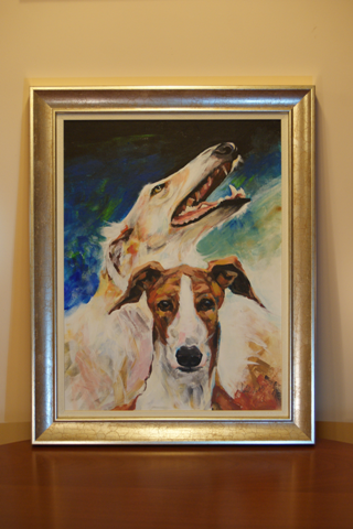 Go Go Bolshoi Jesse James - borzoi, magyar agar | It was a very nice surprise. Thank you very much Sutus Viktor & Szeghalmi Annamaria.