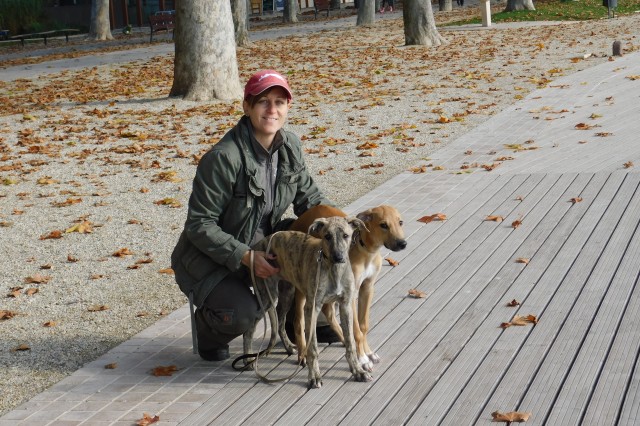 Lucky Penny Ámokfutó - magyar agár | My puppies and me in Balatonfüred.